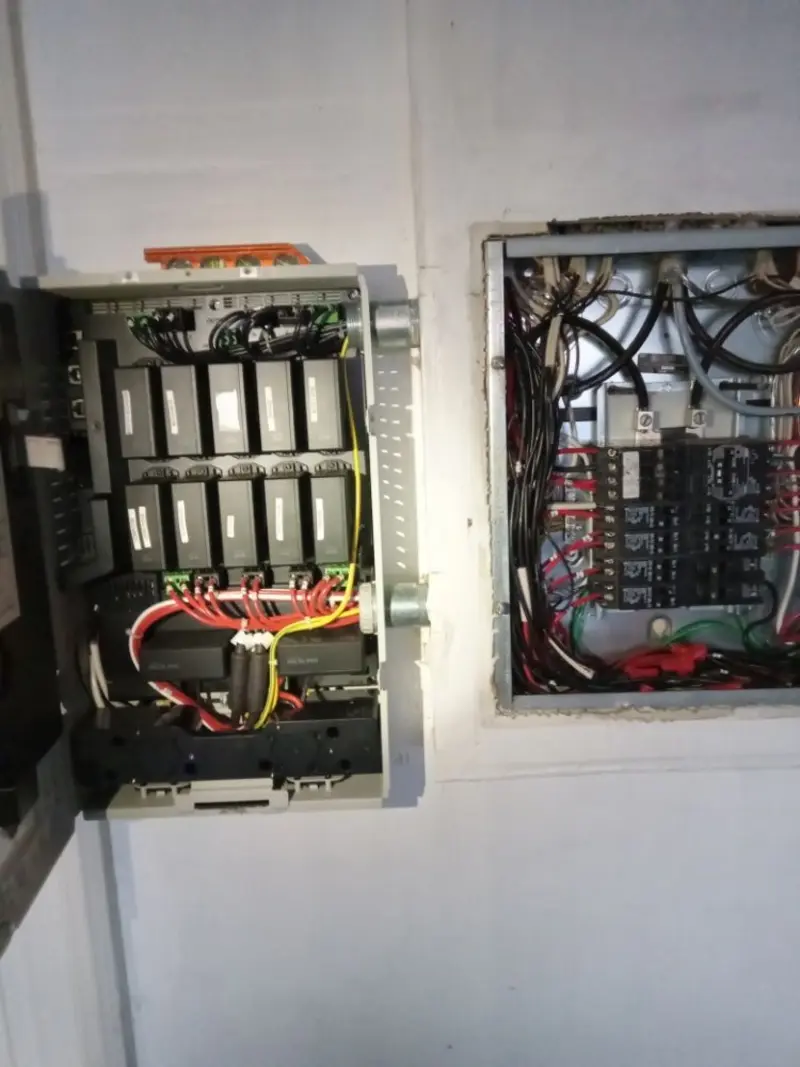 Electrical panel upgrade completed for Indoor Lighting Installation in Wetumpka
